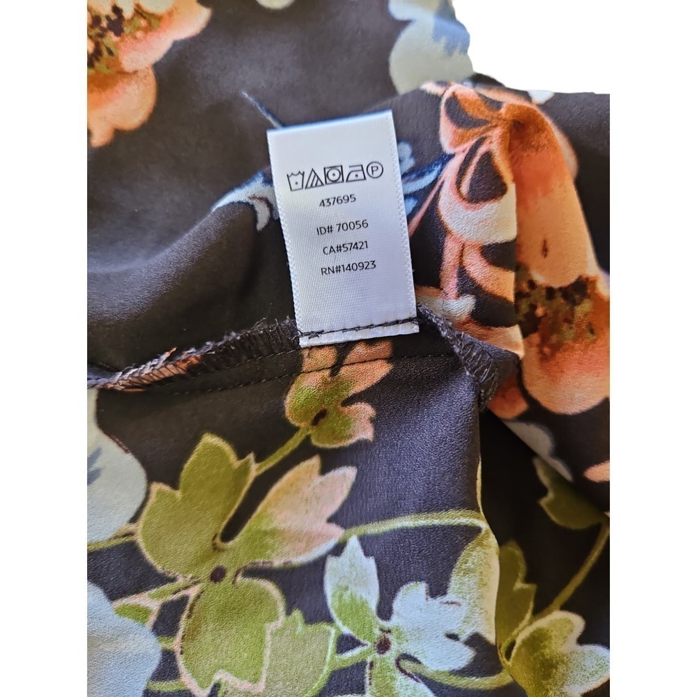 Loft Women's Floral Blouse Sz XS - Picture 5 of 5